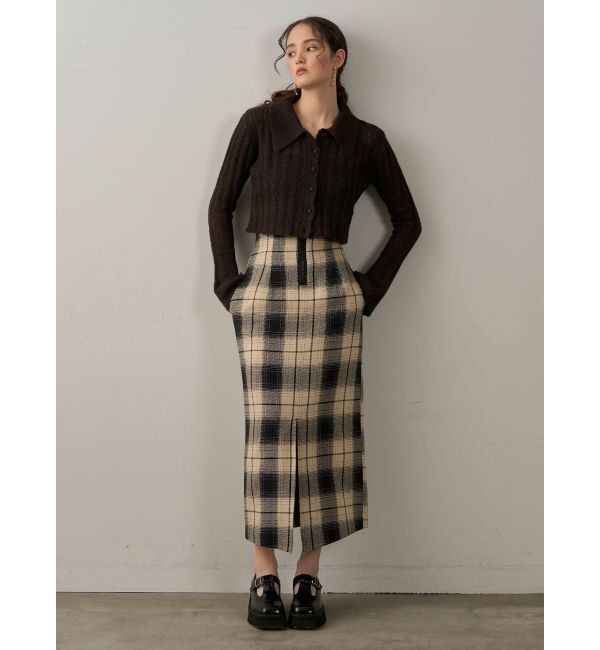 LAGUNAMOON「カラーデザインシアーニットカーデプルオーバー」|ニット・セーター|