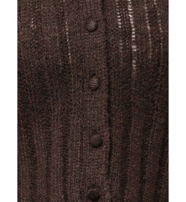 LAGUNAMOON「カラーデザインシアーニットカーデプルオーバー」|ニット・セーター|