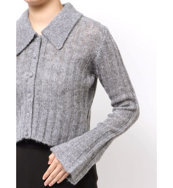 LAGUNAMOON「カラーデザインシアーニットカーデプルオーバー」|ニット・セーター|