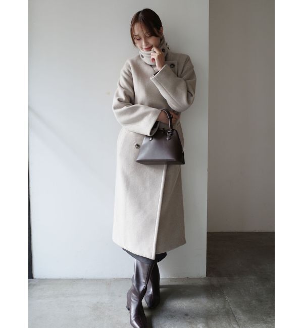 LAGUNAMOON「【REVIVAL】2WAYカラーロングコート」|ステンカラーコート|