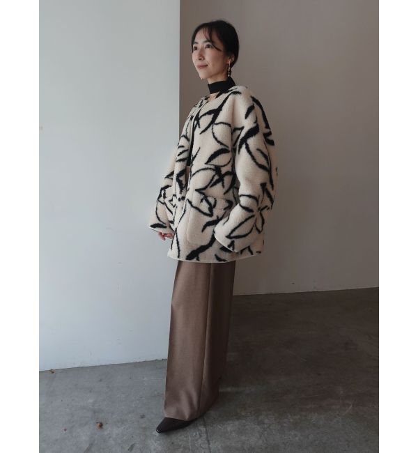 LAGUNAMOON「ウォッシャブルタックワイドパンツ」|その他|