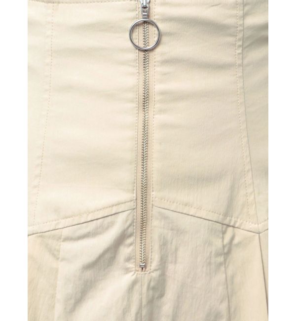 LAGUNAMOON「フロントZIPコルセットデザインフレアスカート」|スカート|