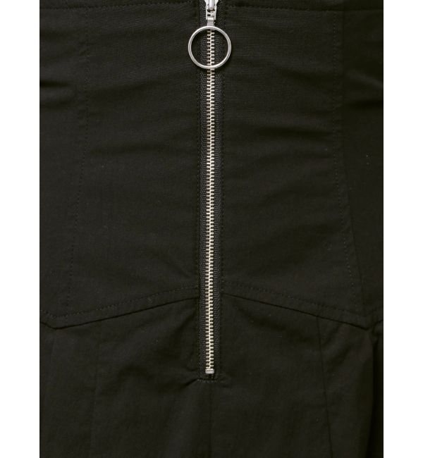 LAGUNAMOON「フロントZIPコルセットデザインフレアスカート」|スカート|