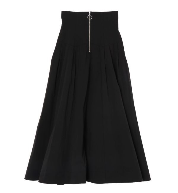 LAGUNAMOON「フロントZIPコルセットデザインフレアスカート」|スカート|