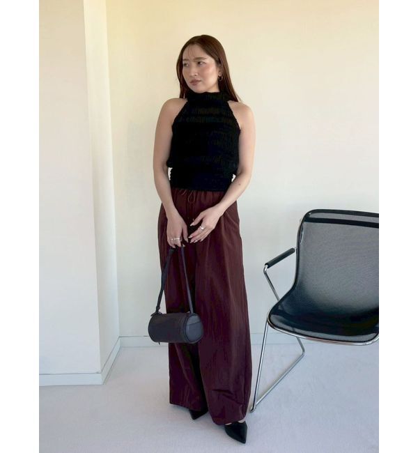 LAGUNAMOON「ボウタイシャーリングブラウス」|シャツ・ブラウス|