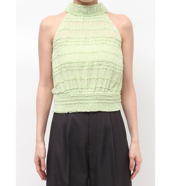 LAGUNAMOON「ボウタイシャーリングブラウス」|シャツ・ブラウス|