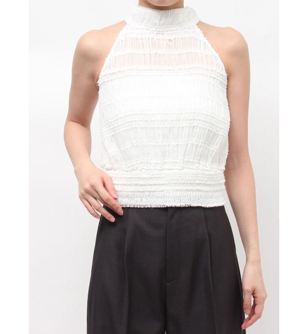 LAGUNAMOON「ボウタイシャーリングブラウス」|シャツ・ブラウス|