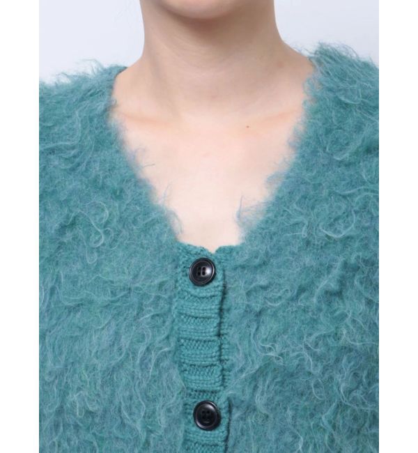 EVRIS「シャギークロップドニットトップス」|ニット・セーター|