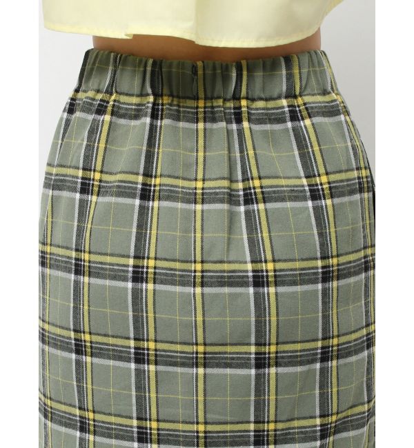 EVRIS「チェックタイトミディースカート」|スカート|