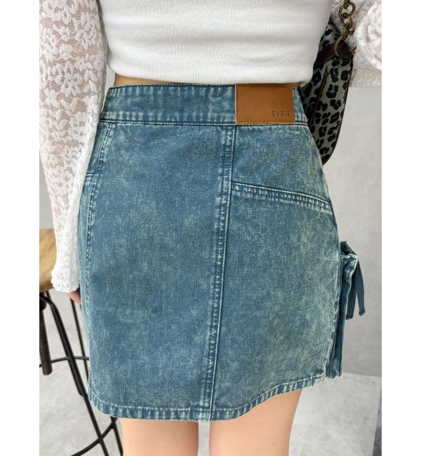 EVRIS「ヴィンテージライクカーゴミニスカート」|スカート|