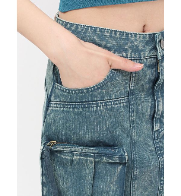 EVRIS「ヴィンテージライクカーゴミニスカート」|スカート|