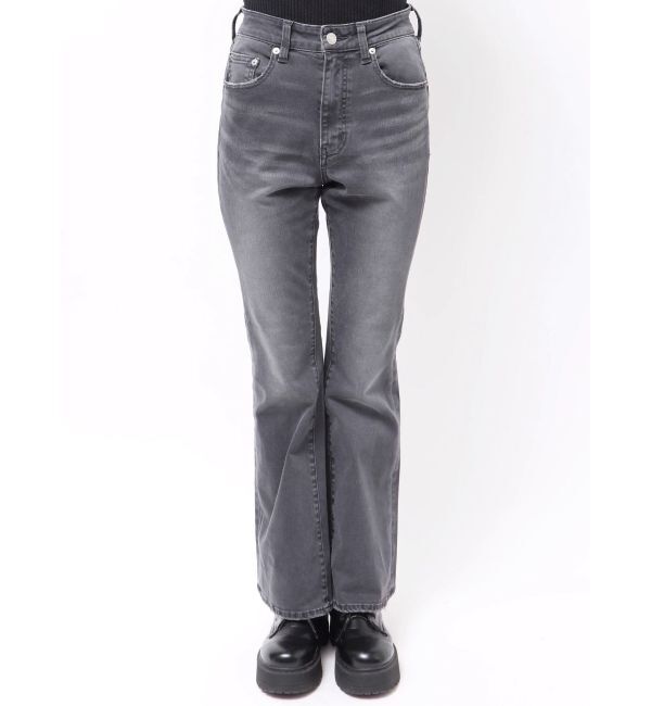 EVRIS「カラーヴィンテージライクストレッチフレアデニムパンツ」|デニム|