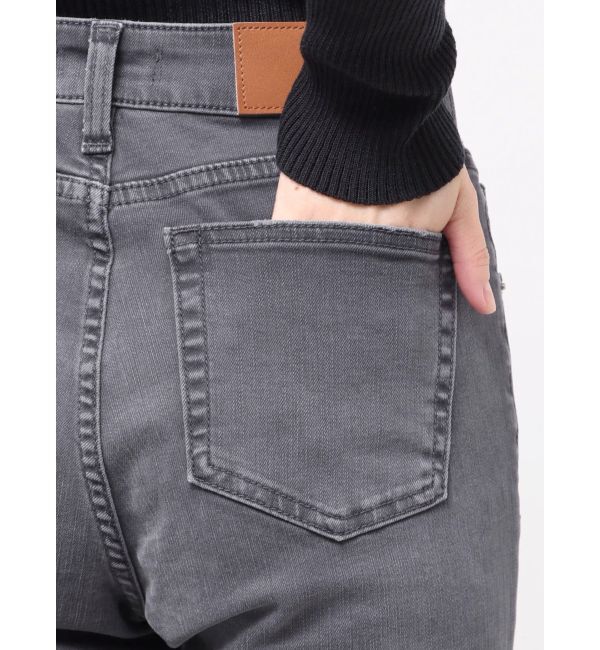 EVRIS「カラーヴィンテージライクストレッチフレアデニムパンツ」|デニム|