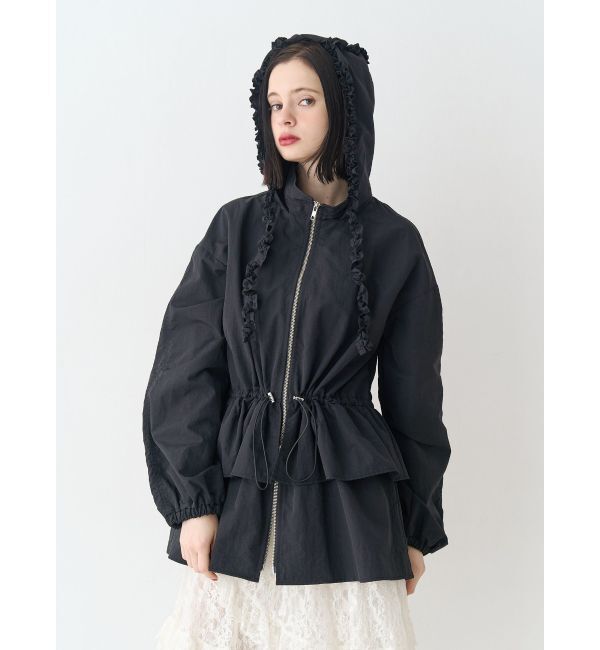 jouetie「フリルマウンテンブルゾン」|ブルゾン・スタジャン|