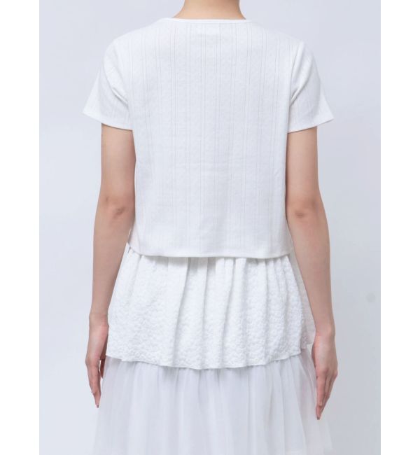 merry jenny「ラビットribbon Tシャツ」|Tシャツ・カットソー|