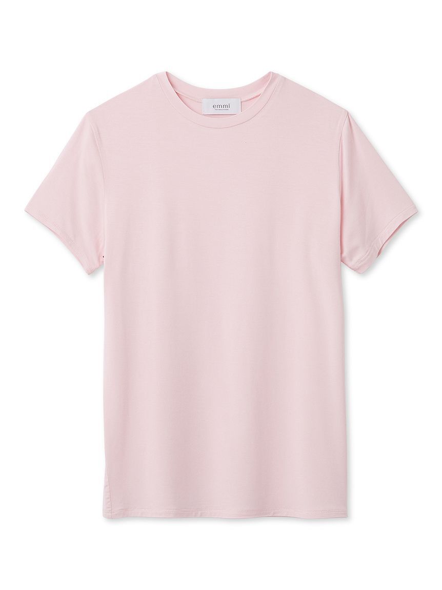 emmi atelier「バンブーショートスリーブカットソー」|Tシャツ・カットソー|