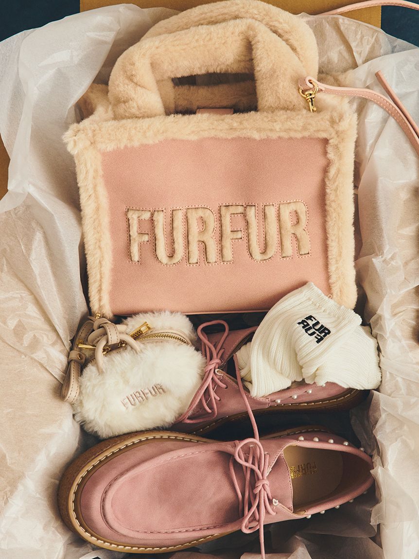 FURFUR「【限定カラー】エコファートートミニチャーム」|キーケース|