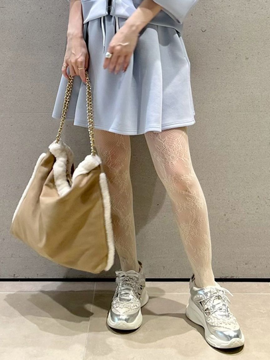 FURFUR「【WEB・一部店舗限定カラー】ポンチフレアミニスカート」|スカート|