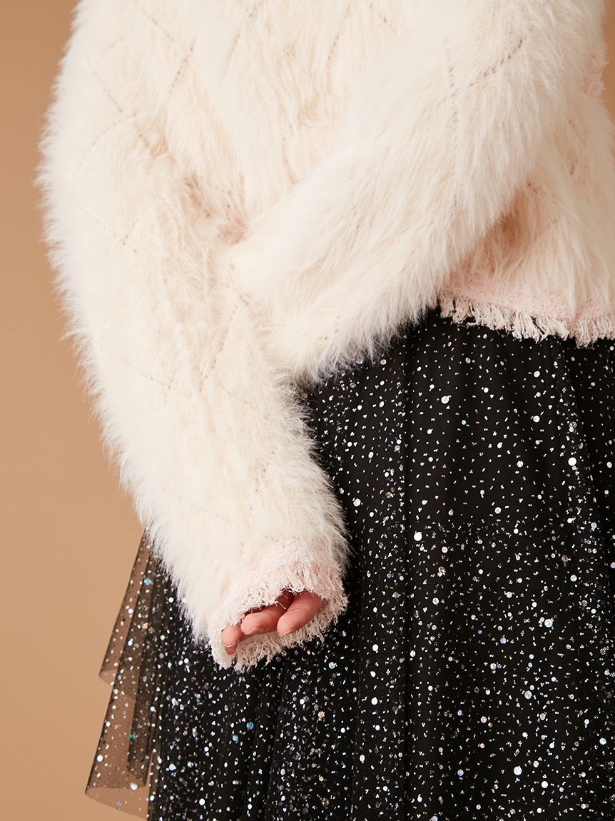 FURFUR「【限定カラー】フェザーツイードカーディガン」|カーディガン|