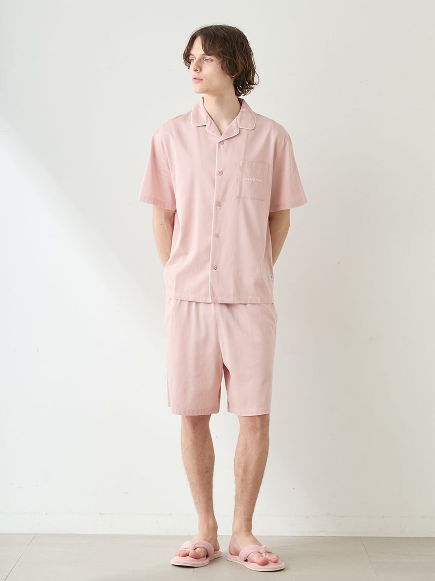 GELATO PIQUE HOMME「【HOMME】ワンポイント刺繍ハーフパンツ」|ルームウェア|