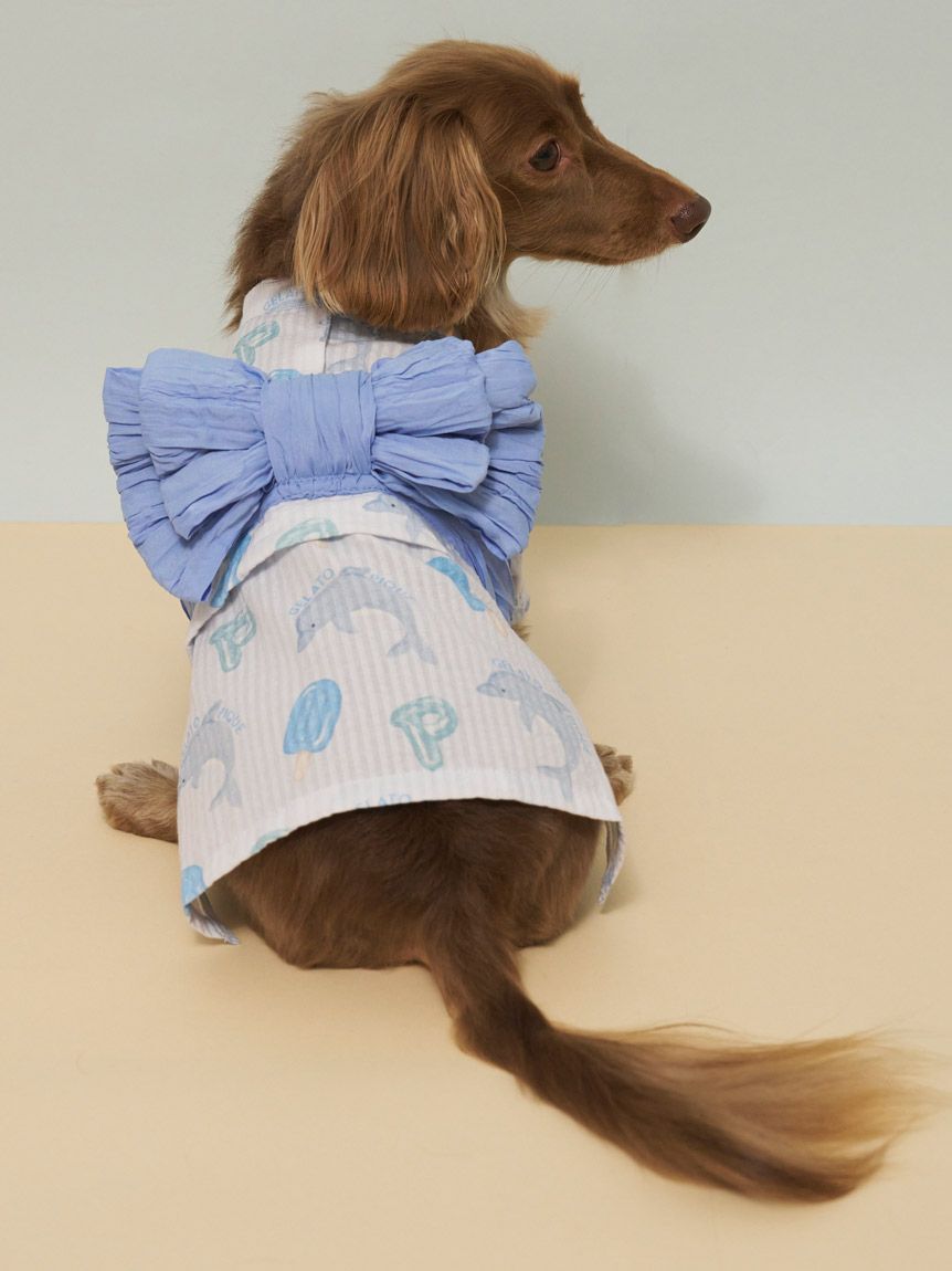  GELATO PIQUE CAT&DOG「【CAT&DOG】ダックスフンドサイズ浴衣」|その他|BLU