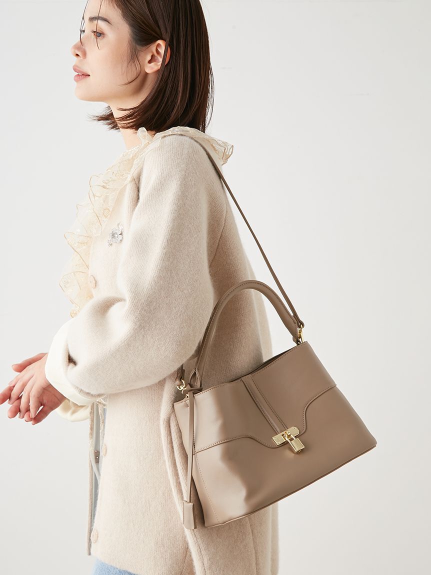 SNIDEL「パドロックバッグ」|ハンドバッグ|