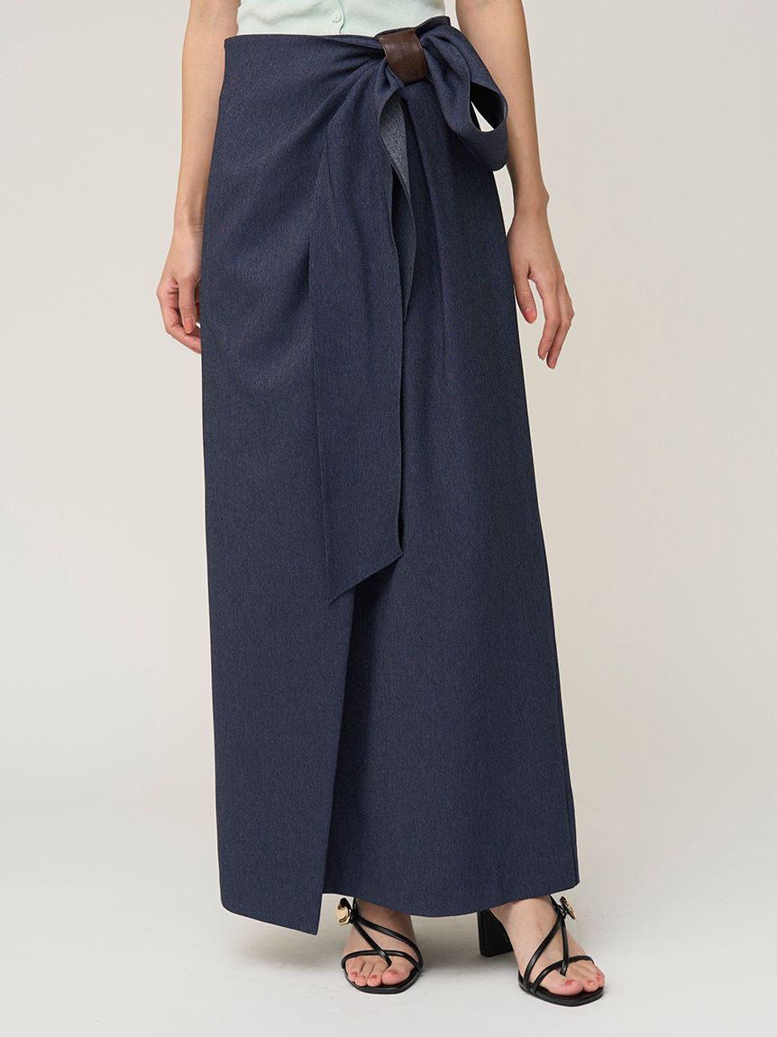 SNIDEL「ラップリボンタイトスカート」|スカート|