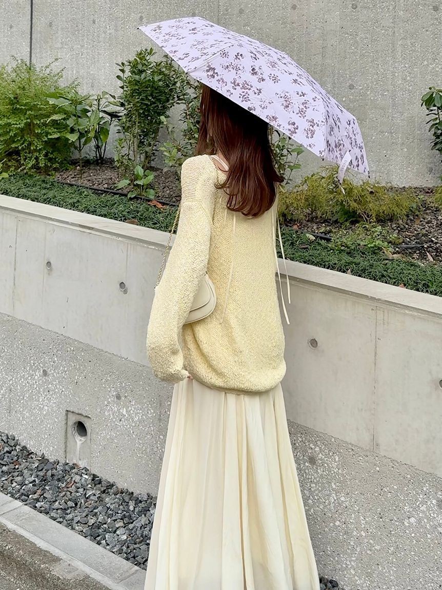 SNIDEL「【SNIDEL&times;PROTECT U】晴雨兼用折り畳み日傘」|傘|