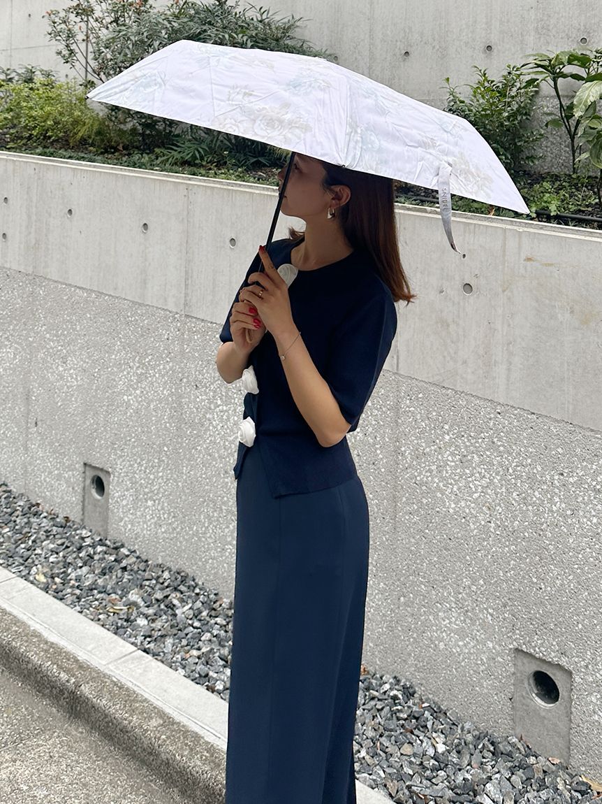 SNIDEL「【SNIDEL&times;PROTECT U】晴雨兼用折り畳み日傘」|傘|