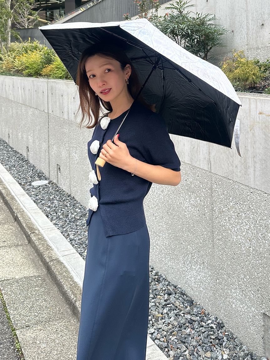 SNIDEL「【SNIDEL&times;PROTECT U】晴雨兼用折り畳み日傘」|傘|