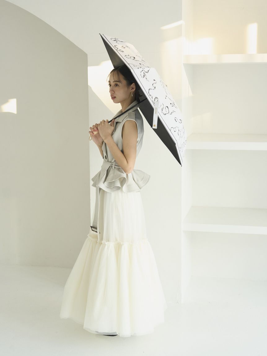 SNIDEL「【SNIDEL&times;PROTECT U】晴雨兼用折り畳み日傘」|傘|