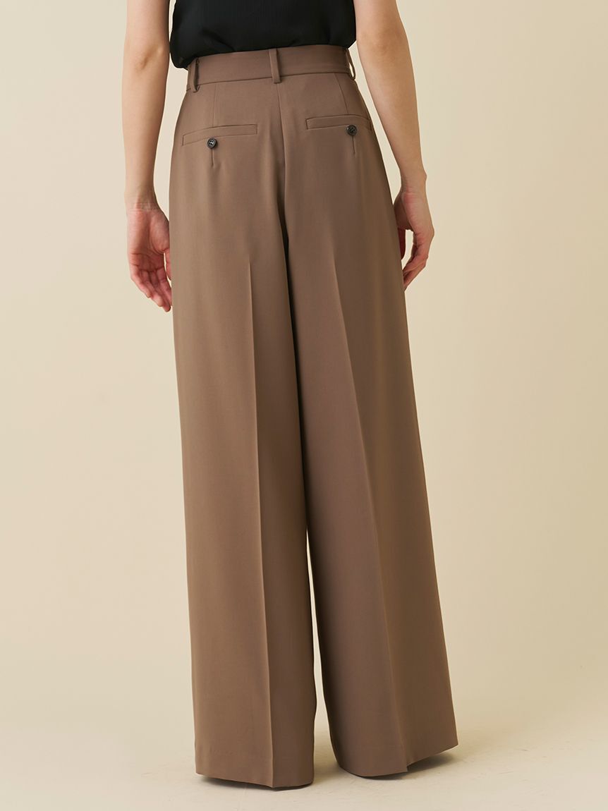 SNIDEL「【Washable】ワイドパンツ」|チノ|