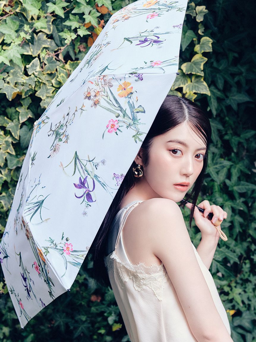 FRAY I.D「【FRAY I.D&times;PROTECT U】晴雨兼用折り畳み日傘」|傘|BEG