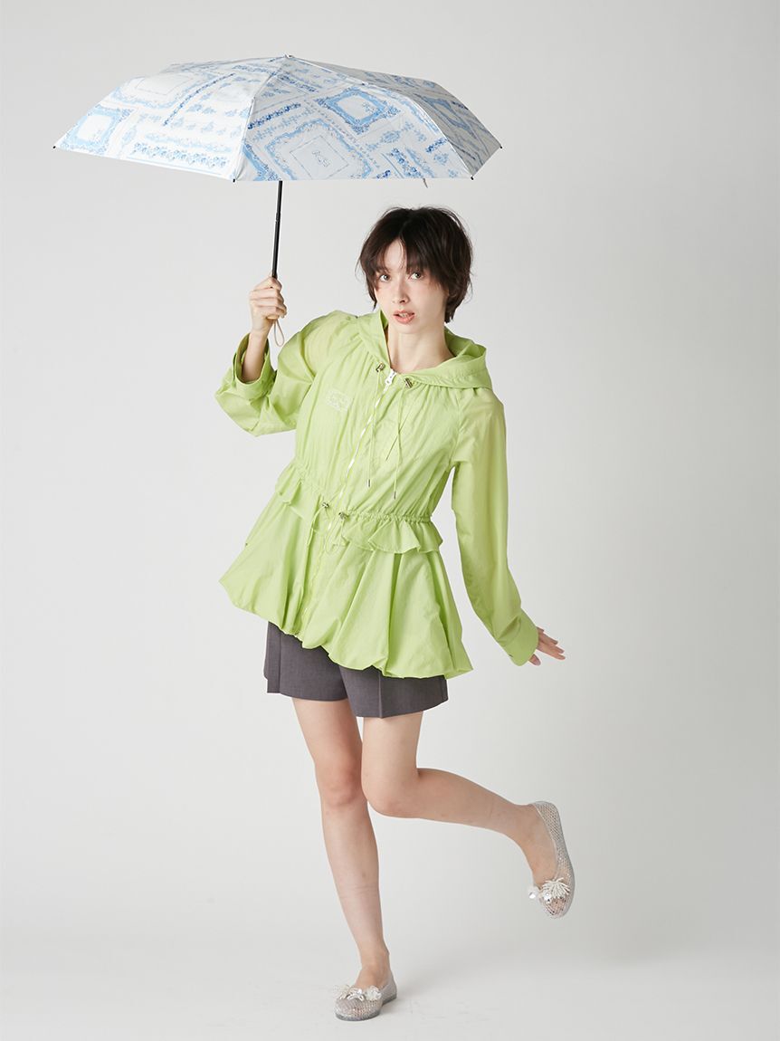 LILY BROWN「【LILY BROWN&times;PROTECT U】Lily Bearモチーフ晴雨兼用折り畳み日傘」|傘|