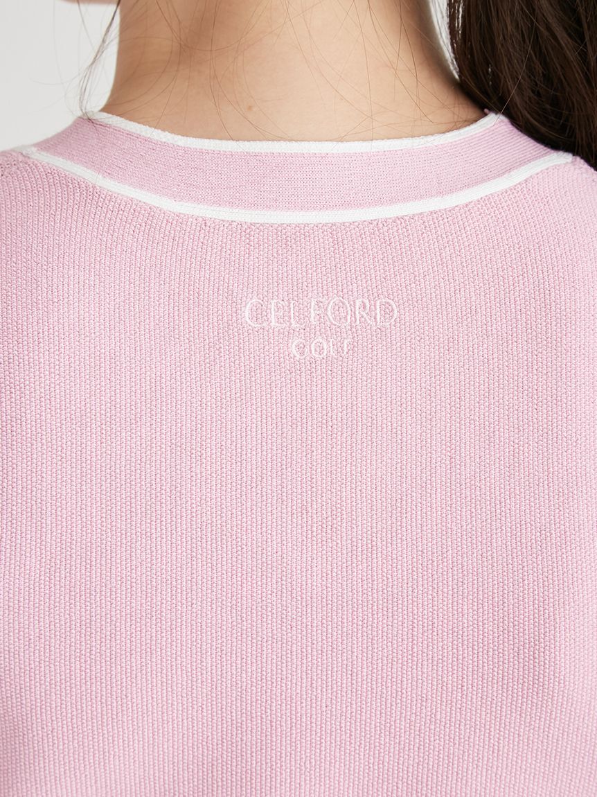 CELFORD「【CELFORD GOLF】ロゴポイントボウタイニットプルオーバ」|その他|