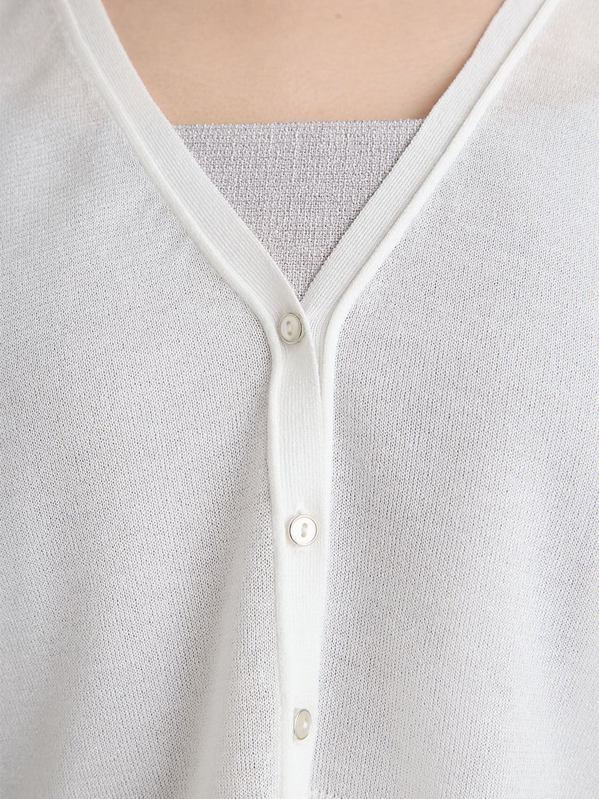 CELFORD「【洗える】シアーカーディガン」|カーディガン|