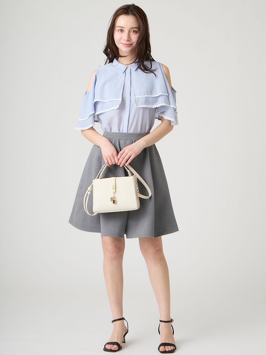 CELFORD「ホールガーメントミニニットスカート」|スカート|