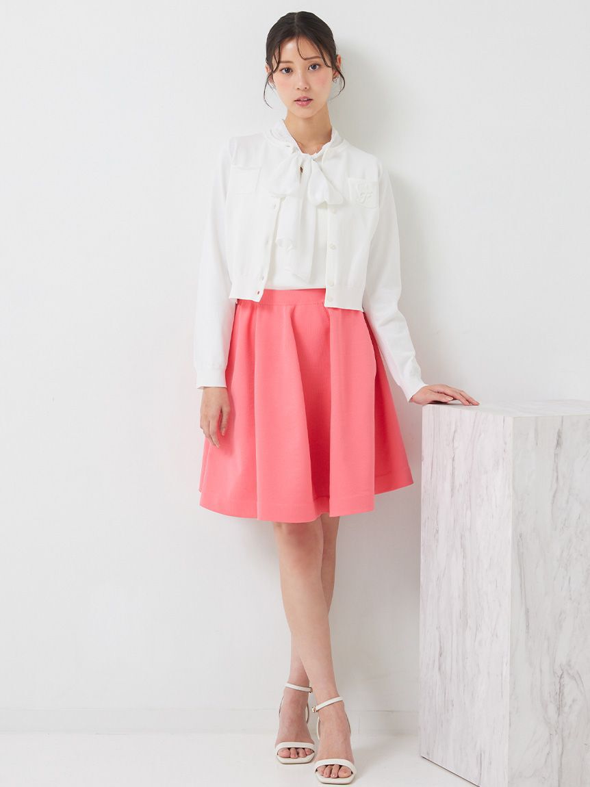 CELFORD「ホールガーメントミニニットスカート」|スカート|