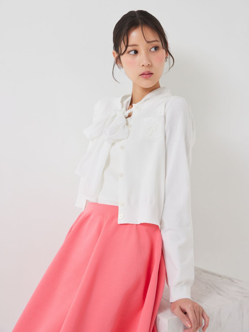 CELFORD「ホールガーメントミニニットスカート」|スカート|