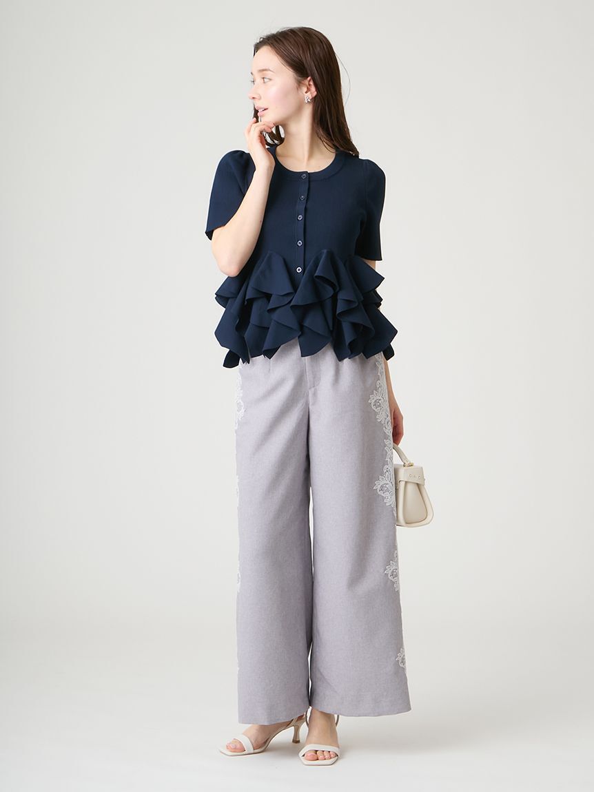 CELFORD「サイドレースラインパンツ」|チノ|