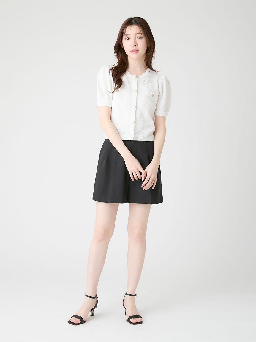 CELFORD「カノコ編み金釦カーディガン」|カーディガン|