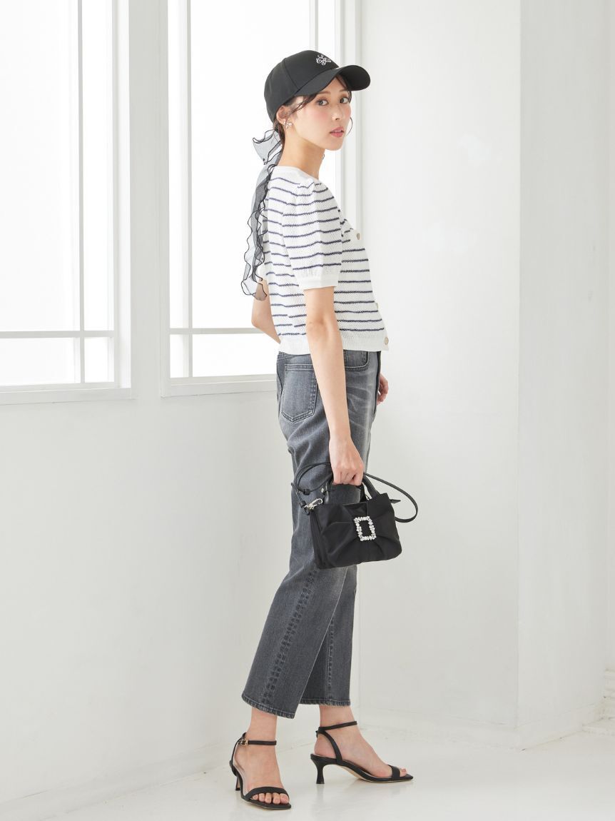 CELFORD「カノコ編み金釦カーディガン」|カーディガン|