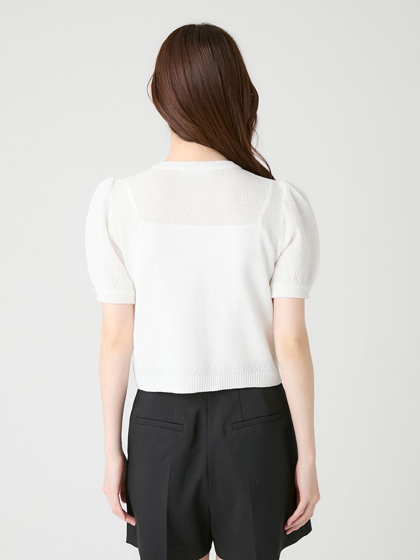 CELFORD「カノコ編み金釦カーディガン」|カーディガン|