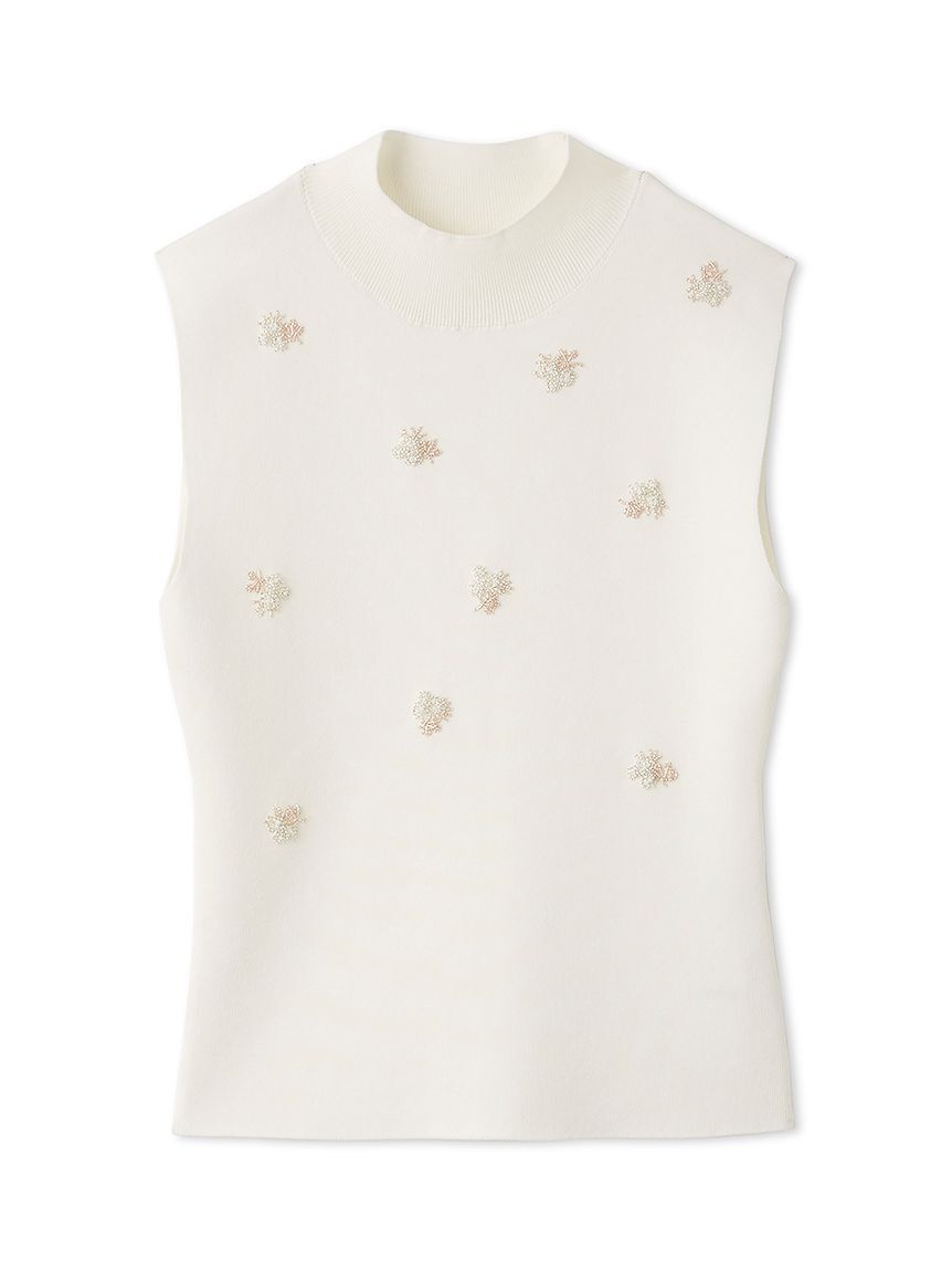 CELFORD「【洗える】ビーズ刺繍ニットプルオーバー」|ニット・セーター|OWHT