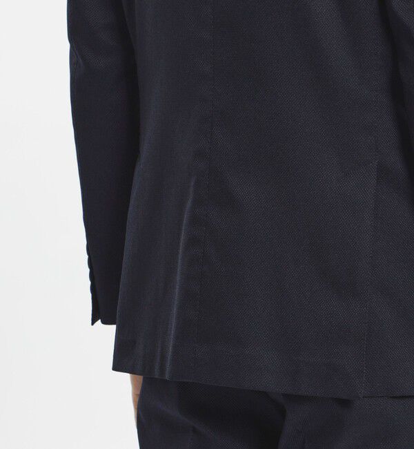 MACKINTOSH PHILOSOPHY「【24年秋冬モデル】トロッター ジャケット#000（ナンバーゼロ）バーズアイストレッチ　リサイクル」|テーラードジャケット|