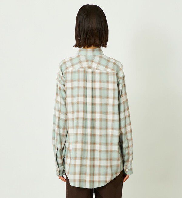 MACKINTOSH PHILOSOPHY「GREY LABEL オンブレチェックシャツ」|シャツ・ブラウス|