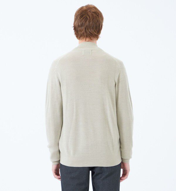 MACKINTOSH PHILOSOPHY「12G1P 片畦 スタンドジップアップ」|ニット・セーター|