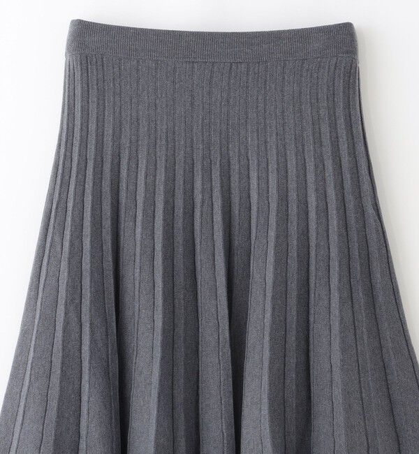 MACKINTOSH PHILOSOPHY「【WEB&一部店舗限定】フレアプリーツニットスカート」|スカート|