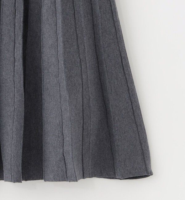 MACKINTOSH PHILOSOPHY「【WEB&一部店舗限定】フレアプリーツニットスカート」|スカート|