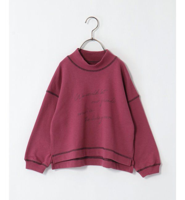 ikka kids「【キッズ】【速乾】配色ステッチプルオーバー（100~160cm）」|Tシャツ・カットソー|ピンク